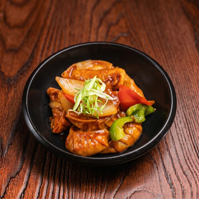 Chicken Chili Momo.