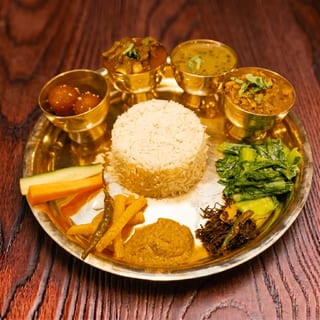 Fish Dal Bhat