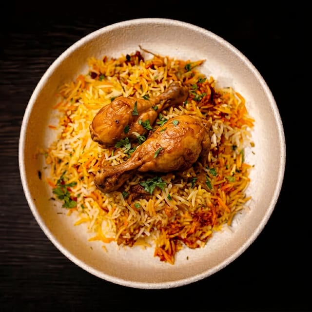 Chicken Biryani.