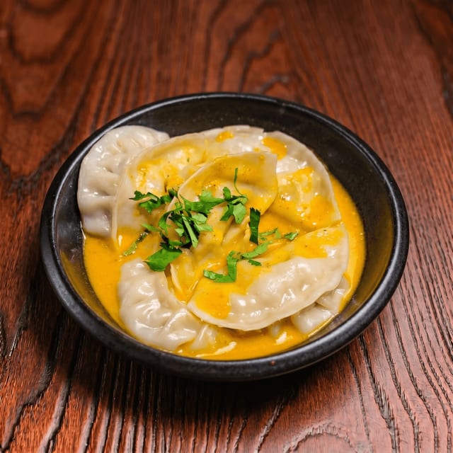 Goat Jhol Momo.