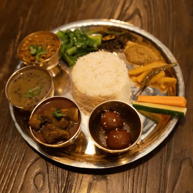 Chicken Dal Bhat.