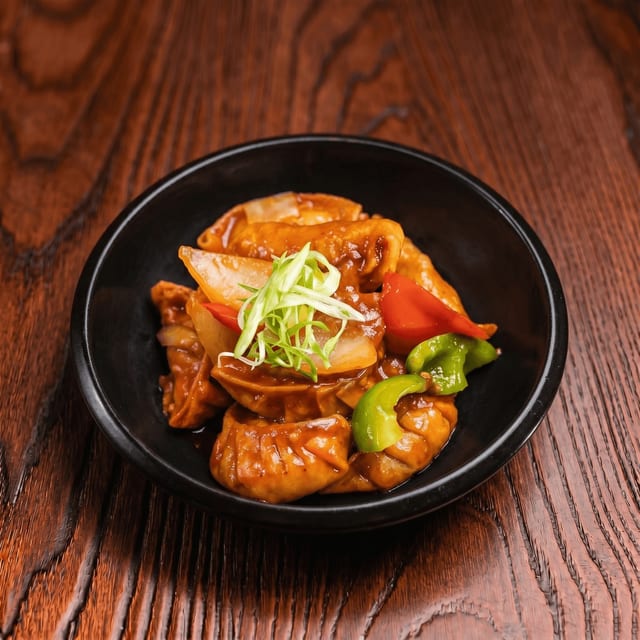 Chicken Chili Momo.