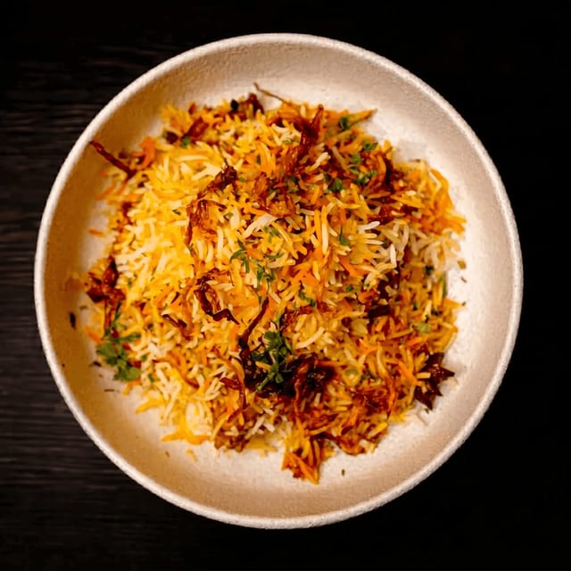 Veg Biryani.