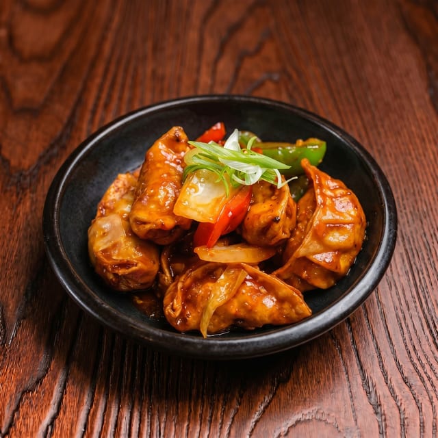Goat Chili Momo.