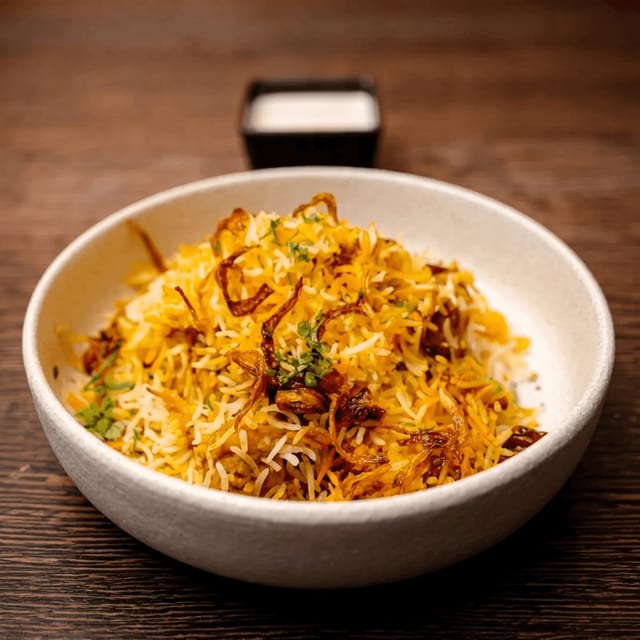 Lamb Biryani.